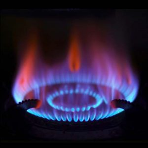 Stove top gas burner